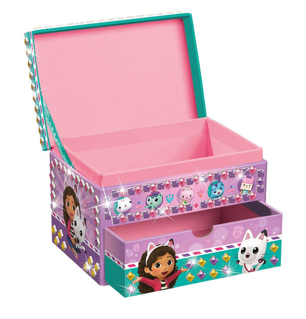Gabby'S Dollhouse Sieraden Doosje Diy - Partywinkel - 8714274420328