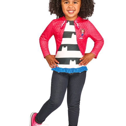 Costume de haut et de bandeau de la maison de poupée de Gabby Filles