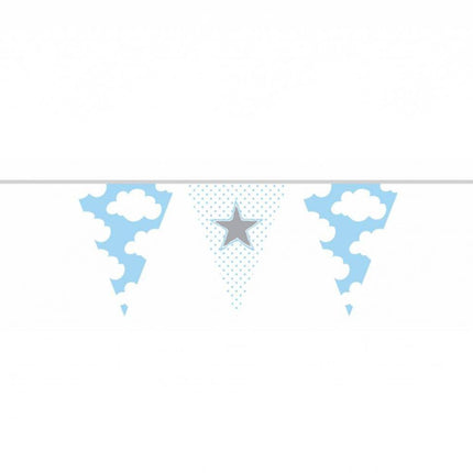 Geboorteslinger Jongen 10m van Haza Witbaard koop je bij Partywinkel