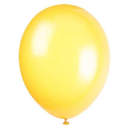 Gekleurde Ballonnen Assorti 30cm 10st van Unique koop je bij Partywinkel