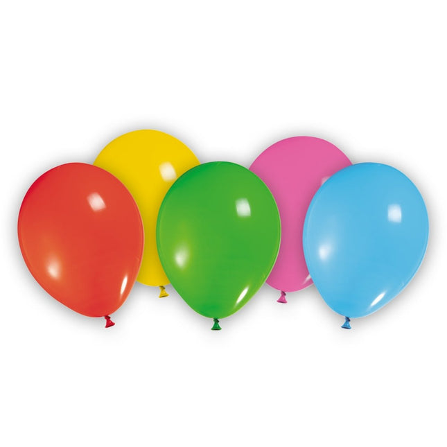 Gekleurde Ballonnen Metallic Leeg 30st van Procos koop je bij Partywinkel