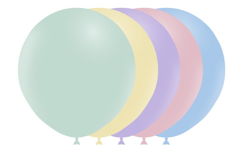 Gekleurde Ballonnen Pastel 45cm 25st van Balloonia koop je bij Partywinkel