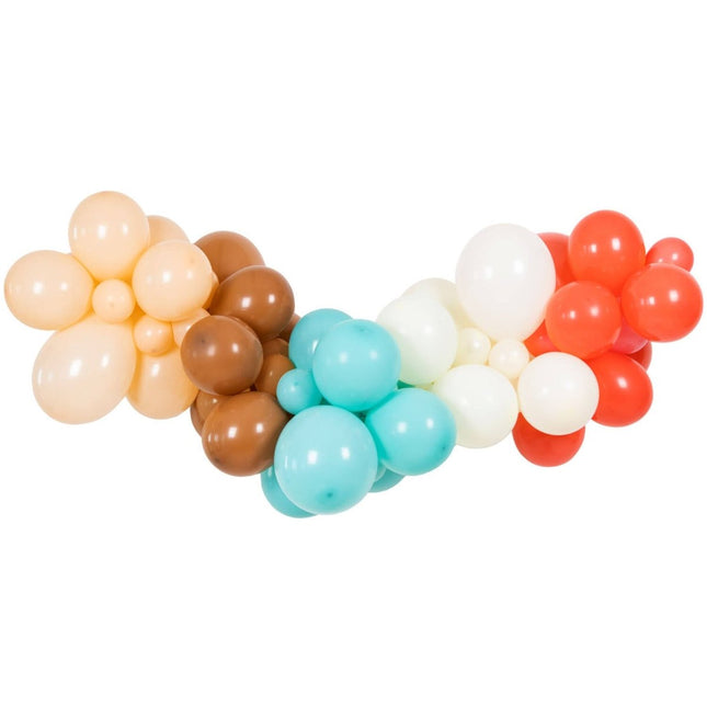 Gekleurde Ballonnenboog 66 delig van Folat koop je bij Partywinkel