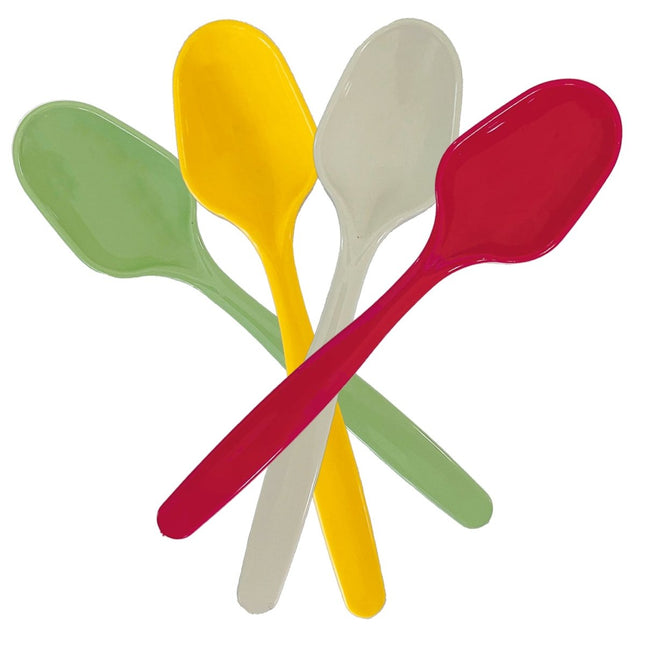 Gekleurde Bestek Lepels 14,5cm 8st van Procos koop je bij Partywinkel