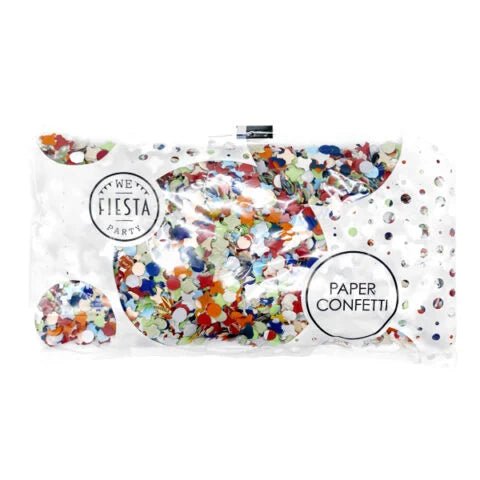Gekleurde Confetti 100gr van WeFiesta koop je bij Partywinkel