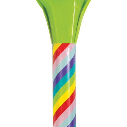 Gekleurde Feesttoeters 8st van Unique koop je bij Partywinkel