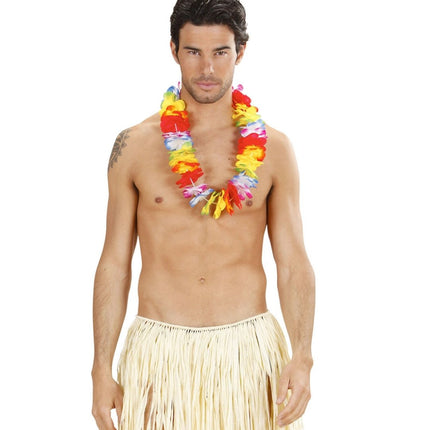 Gekleurde Hawaii Krans Luxe van Widmann koop je bij Partywinkel