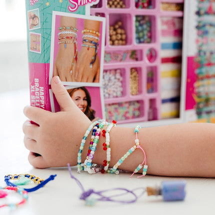 Gekleurde Knutselset Armbanden Maken Xl - Partywinkel - 8714274028104