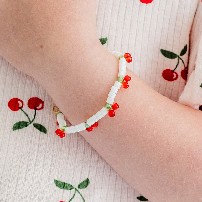 Gekleurde Knutselset Fruit/ Bloemen Armbanden Maken - Partywinkel - 8714274028210