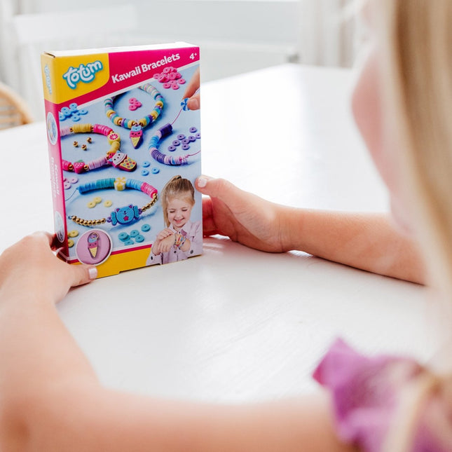 Gekleurde Knutselset Kawaii Armbanden Maken 4st - Partywinkel - 8714274029835