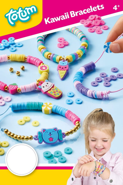 Gekleurde Knutselset Kawaii Armbanden Maken 4st - Partywinkel - 8714274029835