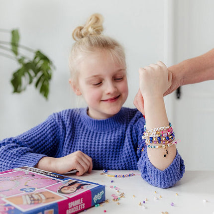 Gekleurde Knutselset Kralen Armbanden Maken - Partywinkel - 8714274028234
