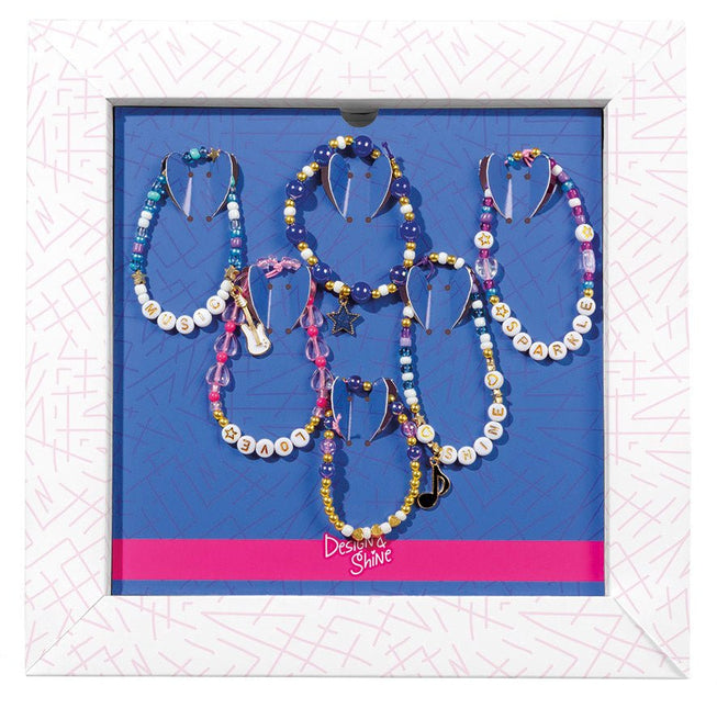 Gekleurde Knutselset Kralen Armbanden Maken - Partywinkel - 8714274028234