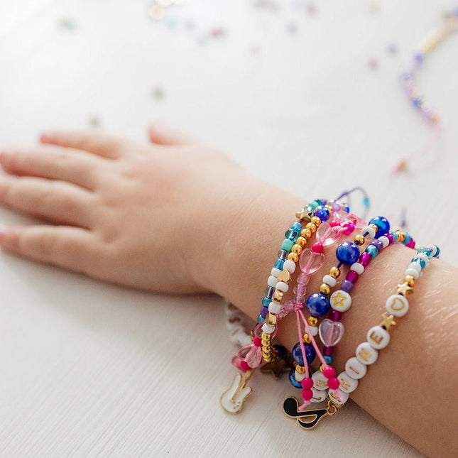 Gekleurde Knutselset Kralen Armbanden Maken - Partywinkel - 8714274028234