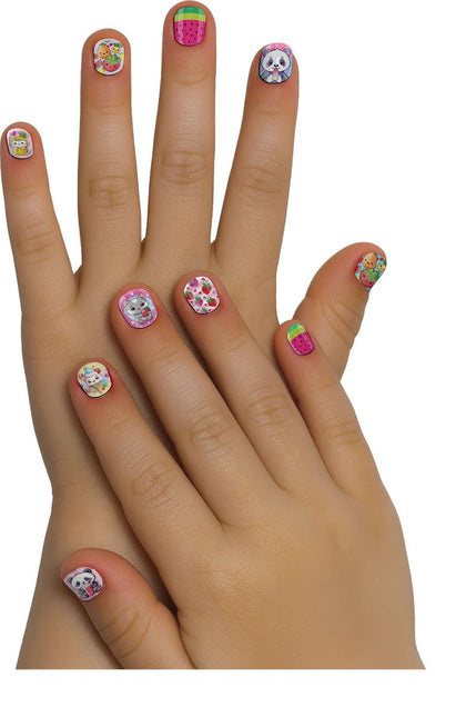 Gekleurde Nepnagels Kind Tutti Sweety van Fiestas Guirca koop je bij Partywinkel
