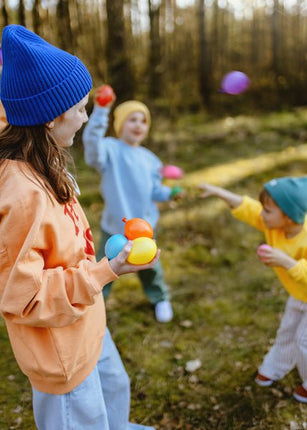 Gekleurde Waterballonnen Latex 8cm 100st van Partydeco koop je bij Partywinkel