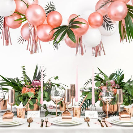 Geschenkdoosjes Rose Goud 6cm 10st van Partydeco koop je bij Partywinkel