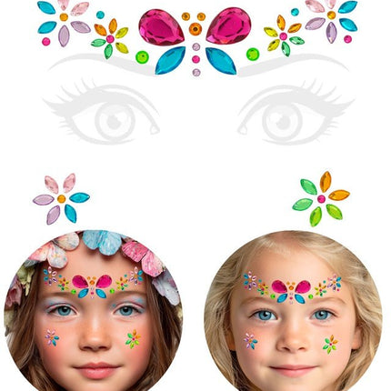Gezichtsdecoratie Vlinder van Widmann koop je bij Partywinkel