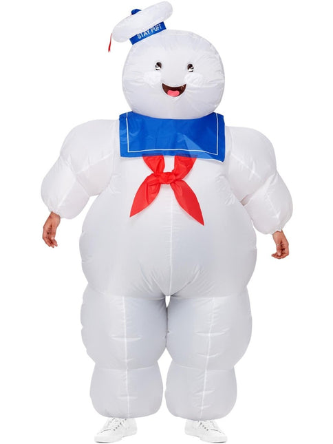 Ghostbusters Opblaasbaar Stay Puft Kostuum van Smiffys koop je bij Partywinkel