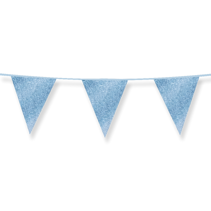 Guirlande bleue pailletée 6m