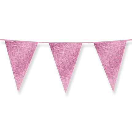 Guirlande rose pâle 6m