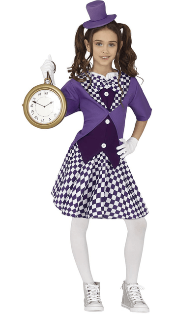 Goochelaar Jurk Paars Meisje van Fiestas Guirca koop je bij Partywinkel