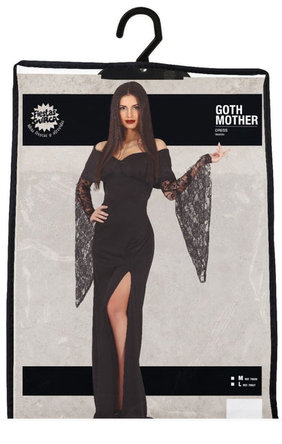 Gothic Halloween Kostuum Dames Zwart van Fiestas Guirca koop je bij Partywinkel
