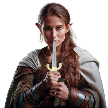 Goud Zilveren Nep Zwaard 26cm van Fiestas Guirca koop je bij Partywinkel