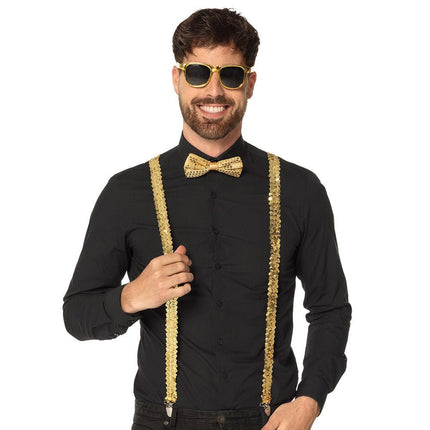 Gouden Accessoireset 3 delig van Boland koop je bij Partywinkel