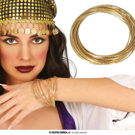 Gouden Armband Metaal - Partywinkel - 8434077272169