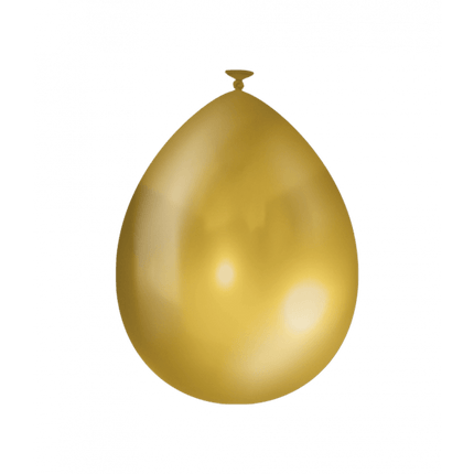 Gouden Ballonnen Metallic 30cm 50st van Paper Dreams koop je bij Partywinkel