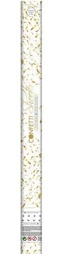 Gouden Confetti Kanon Brandvertragend 60cm van Haza Witbaard koop je bij Partywinkel