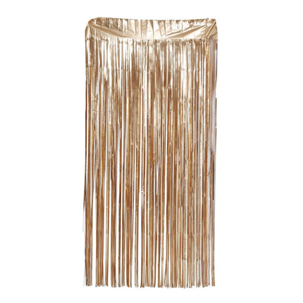 Gouden Deurgordijn Mat 2m van Fiestas Guirca koop je bij Partywinkel