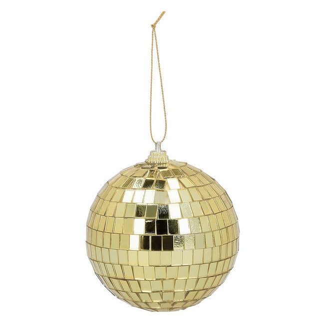 Gouden Discobal 20cm van Boland koop je bij Partywinkel