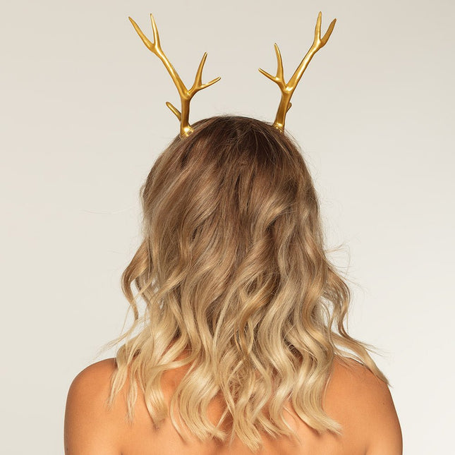 Gouden Haarband Hert van Boland koop je bij Partywinkel