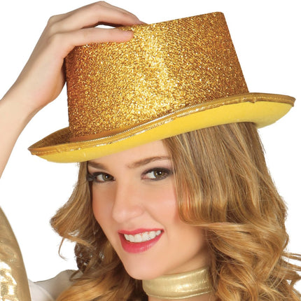 Gouden Hoed van Fiestas Guirca koop je bij Partywinkel