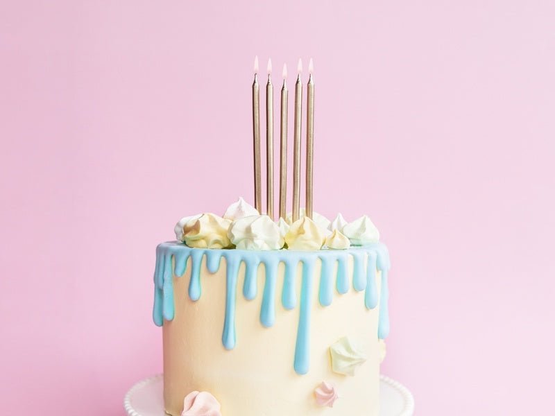 Gouden Kaarsjes 12,5cm 12st van Partydeco koop je bij Partywinkel