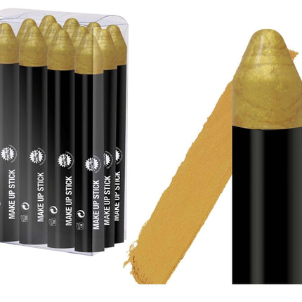 Gouden Make Up Stick 15g van Fiestas Guirca koop je bij Partywinkel