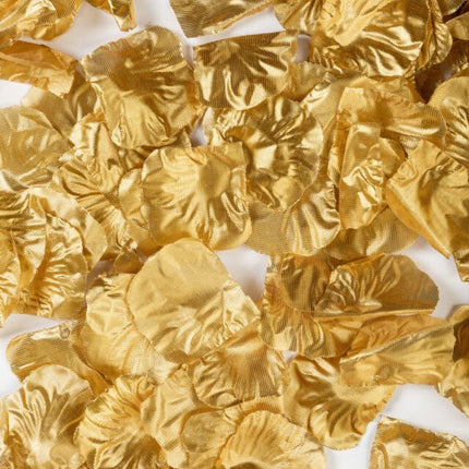 Gouden Rozenblaadjes Metalic 500st van WeFiesta koop je bij Partywinkel