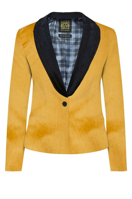 Gouden Velvet Blazer Dames OppoSuits van OppoSuits koop je bij Partywinkel