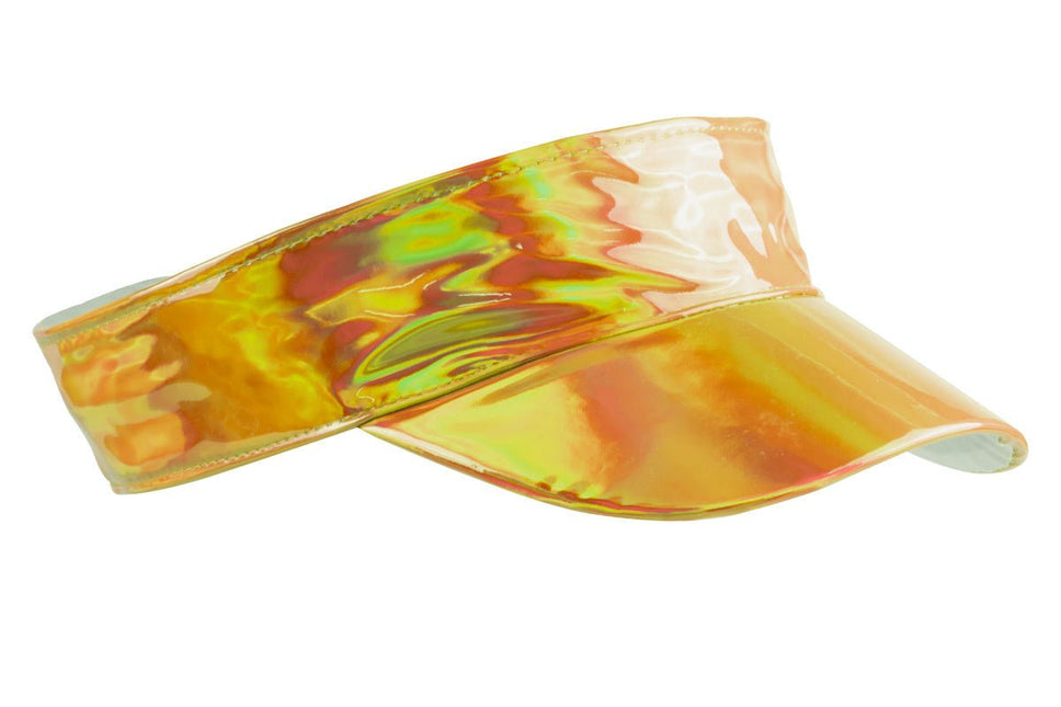 Gouden Zonneklep Metallic van Wilbers & Wilbers koop je bij Partywinkel