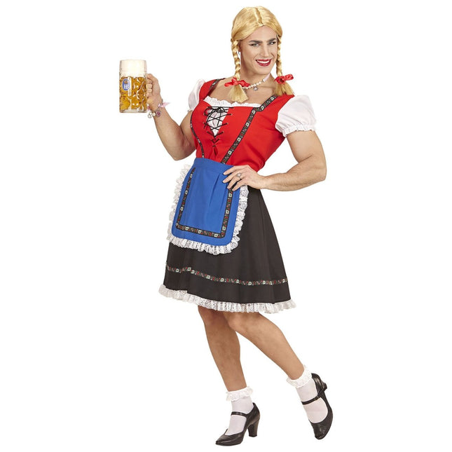 Grappig Dirndl Jurk Oktoberfest Heren van Widmann koop je bij Partywinkel