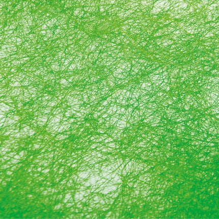 Chemin de table vert citron 10m