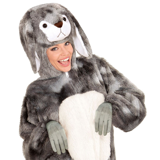 Grijze Handschoenen van Widmann koop je bij Partywinkel