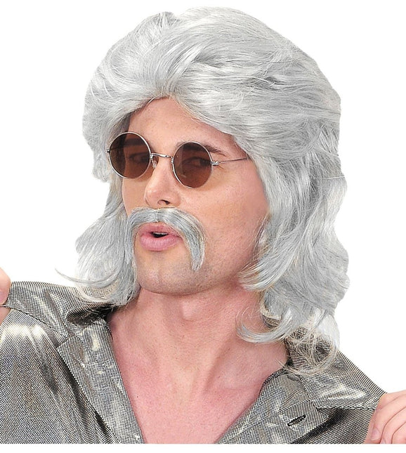 Grijze Pruik 70'S van Widmann koop je bij Partywinkel