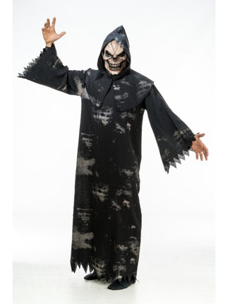 Costume de la Faucheuse pour homme, 3 pièces