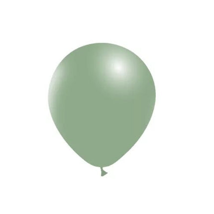 Groene Ballonnen Vintage 14cm 100st van Balloonia koop je bij Partywinkel