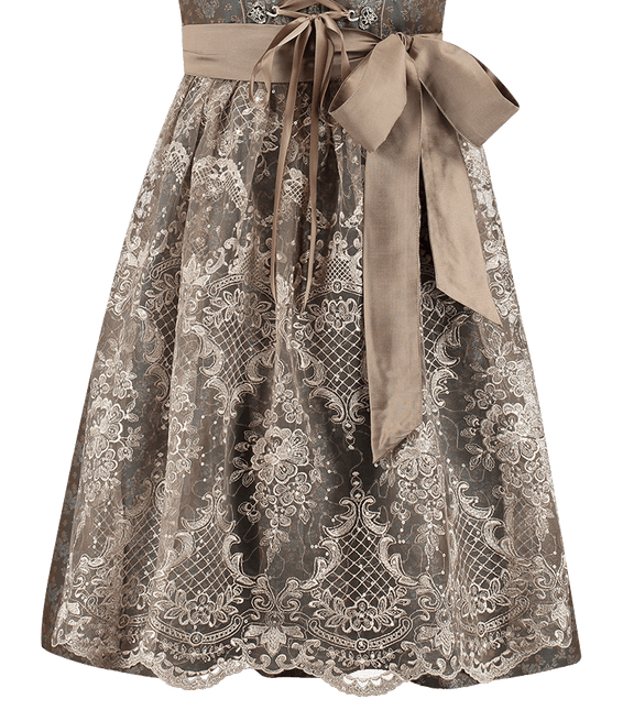 Groene Dirndl Jurk Oktoberfest Dames Jaquard van Haus Huberts koop je bij Partywinkel