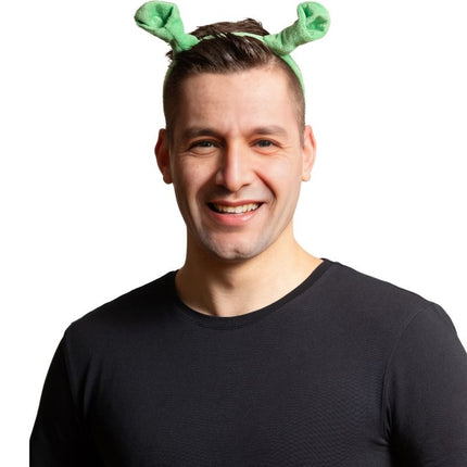 Groene Haarband Orge van Partychimp koop je bij Partywinkel