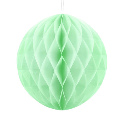 Groene Honeycomb 30cm van Partydeco koop je bij Partywinkel
